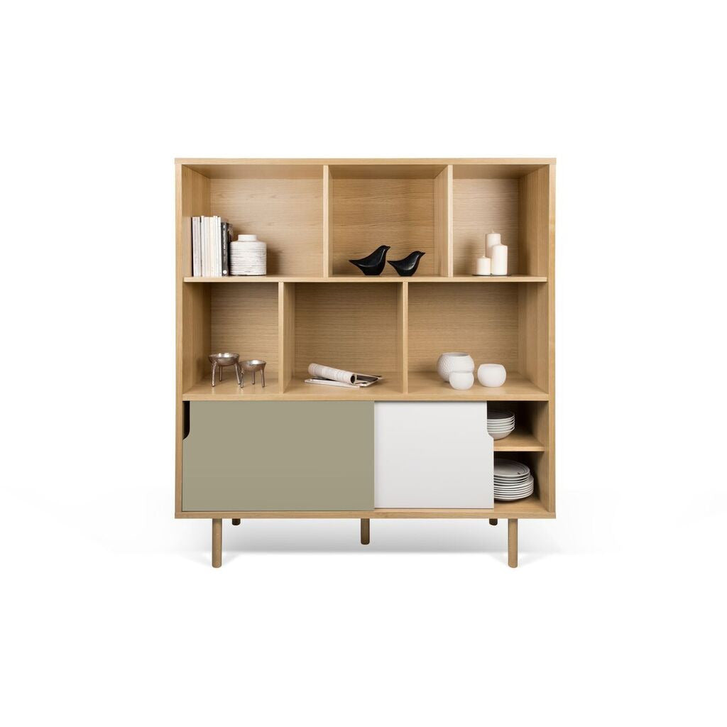DANN CUPBOARD W/ WOOD LEGS - living-essentials