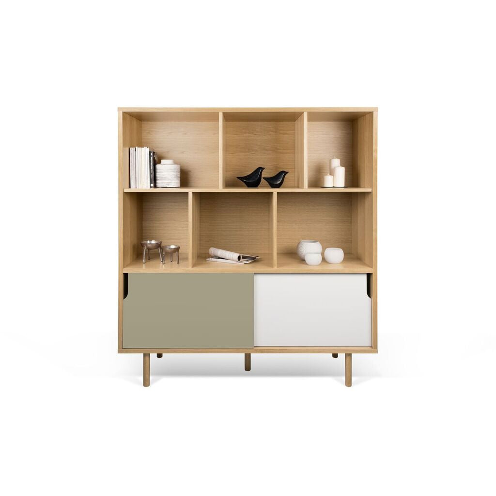 DANN CUPBOARD W/ WOOD LEGS - living-essentials
