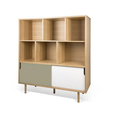 DANN CUPBOARD W/ WOOD LEGS - living-essentials