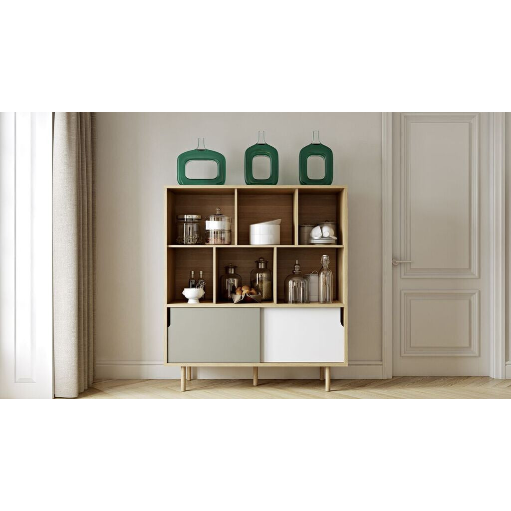 DANN CUPBOARD W/ WOOD LEGS - living-essentials