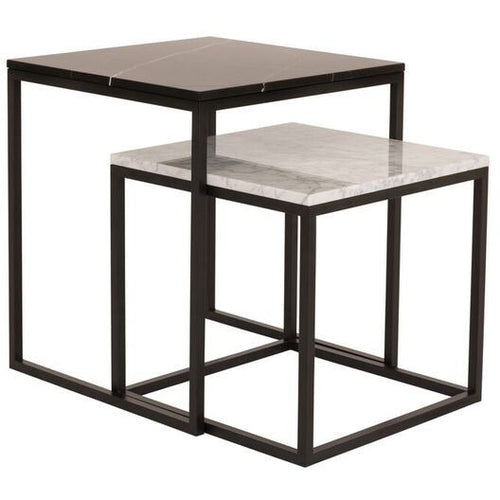 PRAIRIE NESTING TABLES WITH MARBLE TOPS - living-essentials