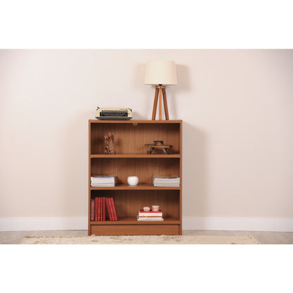 Greenwich 3 - Shelf Wide Grande 1.0 Bookcase - living-essentials