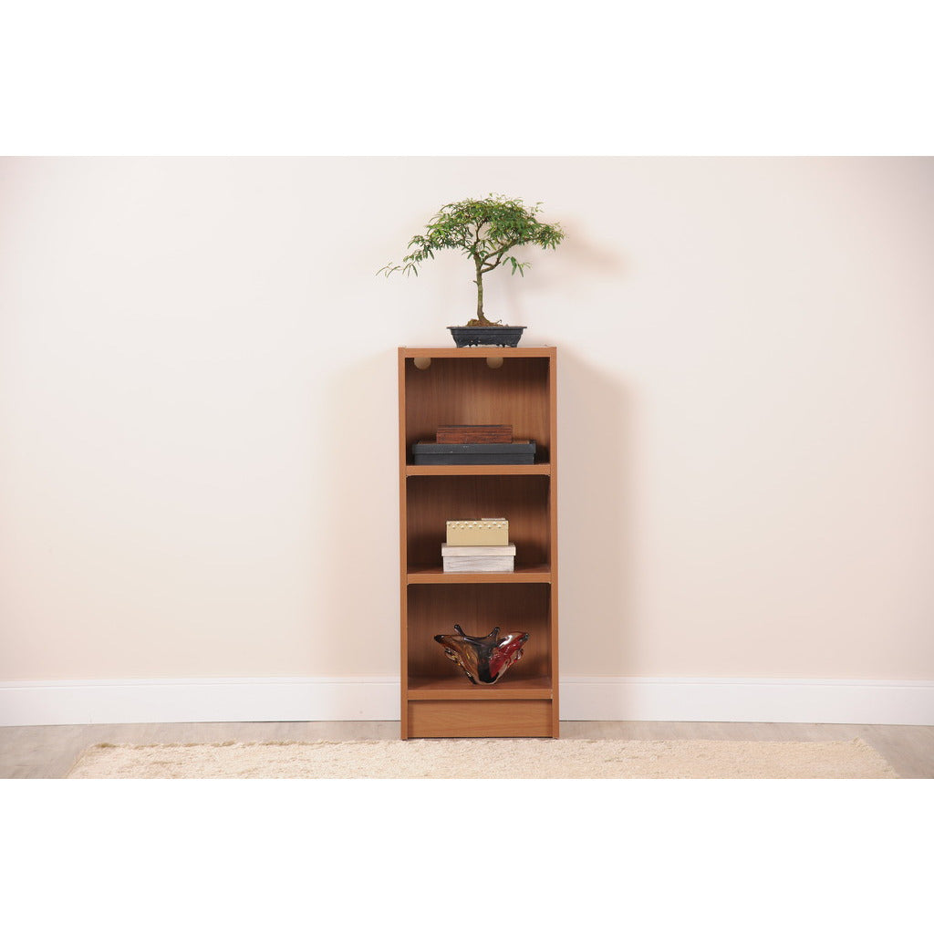 Greenwich 3 - Shelf Narrow Tall 1.0 Bookcase - living-essentials