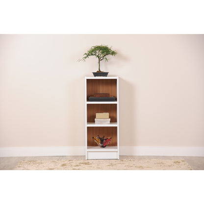 Greenwich 3 - Shelf Narrow Tall 1.0 Bookcase - living-essentials