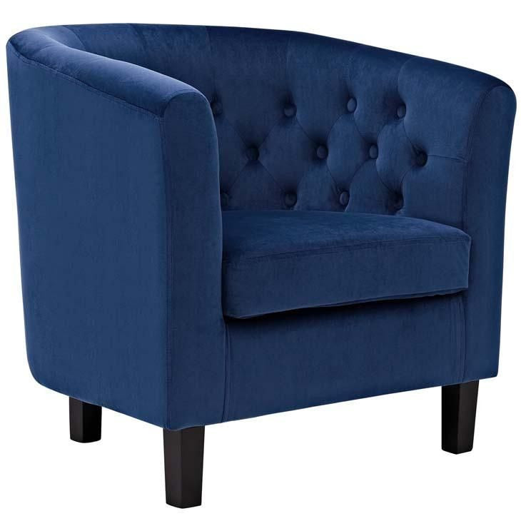 Flair Velvet Armchair - living-essentials