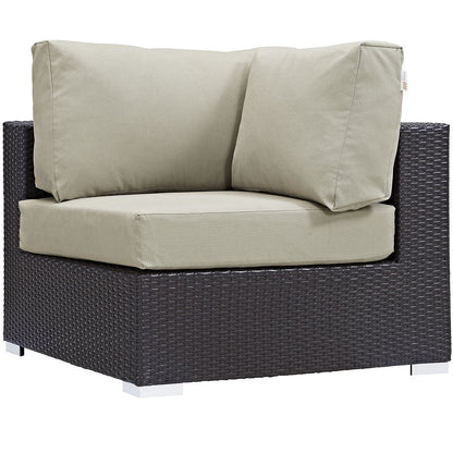 Berkeley Outdoor Patio Corner Chair - living-essentials