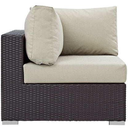 Berkeley Outdoor Patio Corner Chair - living-essentials