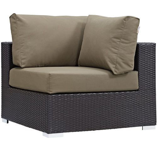 Berkeley Outdoor Patio Corner Chair - living-essentials