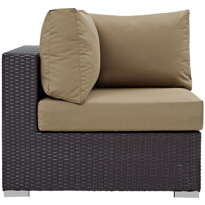 Berkeley Outdoor Patio Corner Chair - living-essentials