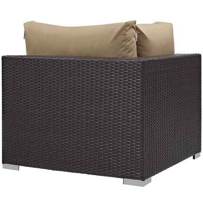 Berkeley Outdoor Patio Corner Chair - living-essentials