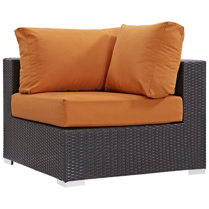 Berkeley Outdoor Patio Corner Chair - living-essentials