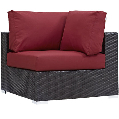 Berkeley Outdoor Patio Corner Chair - living-essentials
