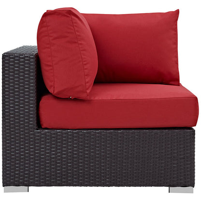 Berkeley Outdoor Patio Corner Chair - living-essentials
