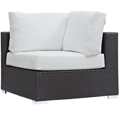 Berkeley Outdoor Patio Corner Chair - living-essentials