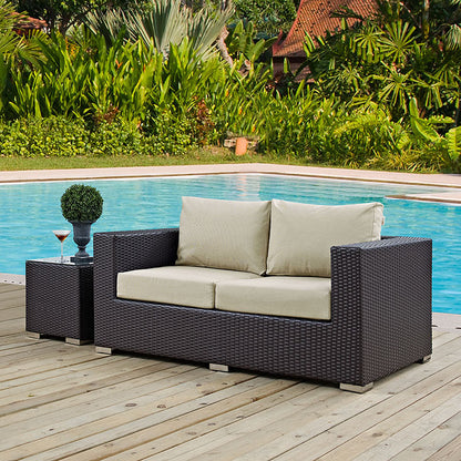 Berkeley Outdoor Patio Loveseat - living-essentials