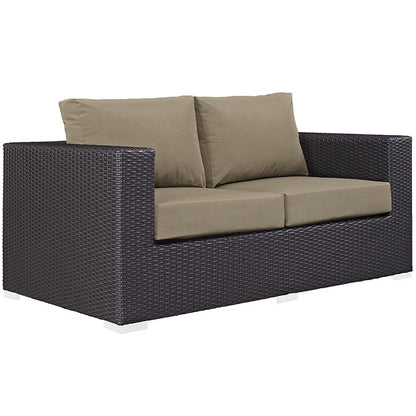 Berkeley Outdoor Patio Loveseat - living-essentials