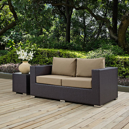 Berkeley Outdoor Patio Loveseat - living-essentials