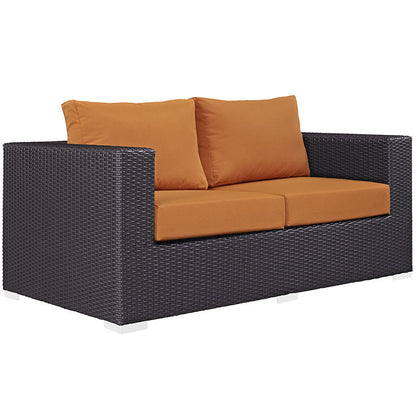 Berkeley Outdoor Patio Loveseat - living-essentials