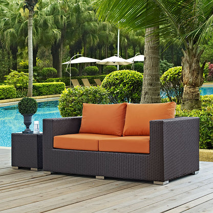 Berkeley Outdoor Patio Loveseat - living-essentials