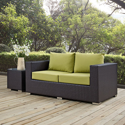 Berkeley Outdoor Patio Loveseat - living-essentials