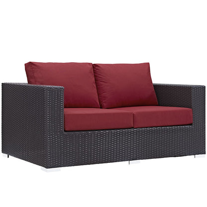 Berkeley Outdoor Patio Loveseat - living-essentials