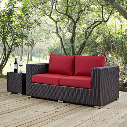 Berkeley Outdoor Patio Loveseat - living-essentials