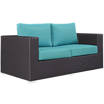 Berkeley Outdoor Patio Loveseat - living-essentials