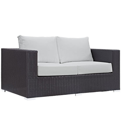 Berkeley Outdoor Patio Loveseat - living-essentials