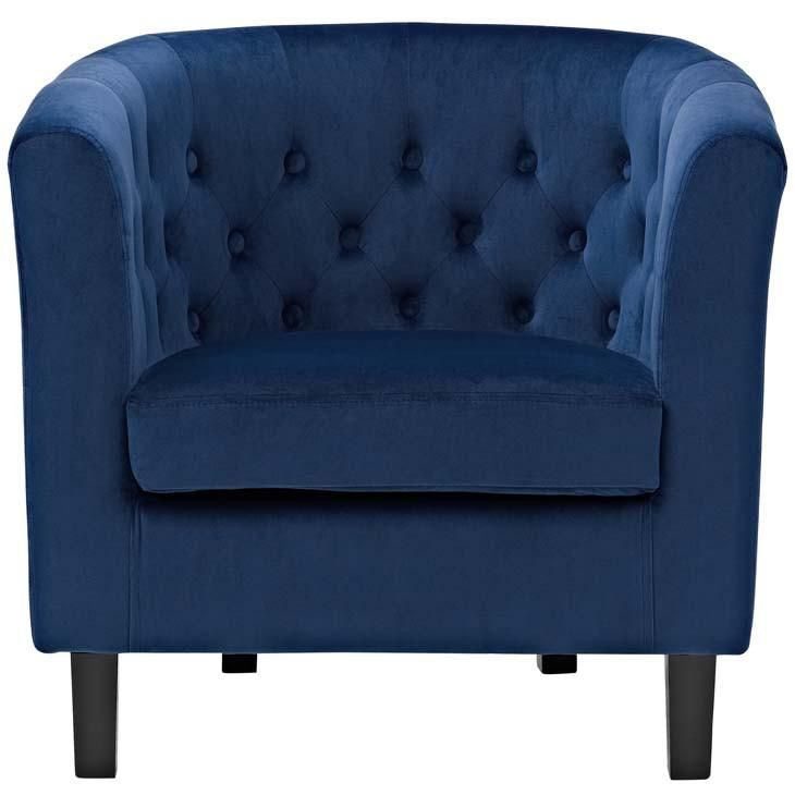 Flair Velvet Armchair - living-essentials