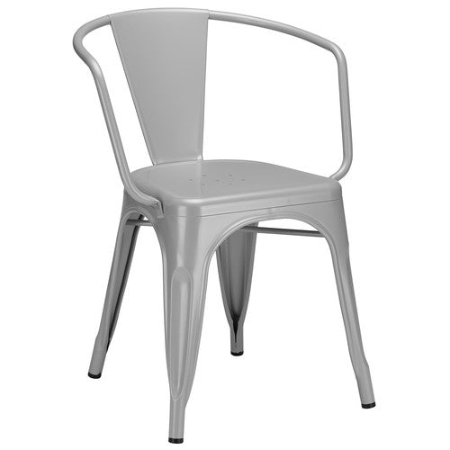 Tolix Style Dining Armchair - living-essentials