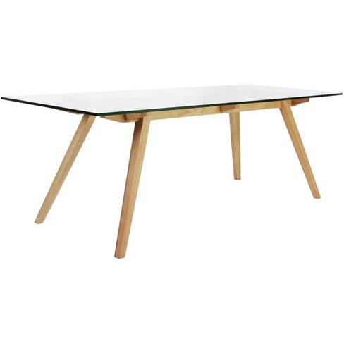 Alejandro Sticotti Style Glass Dining Table - living-essentials