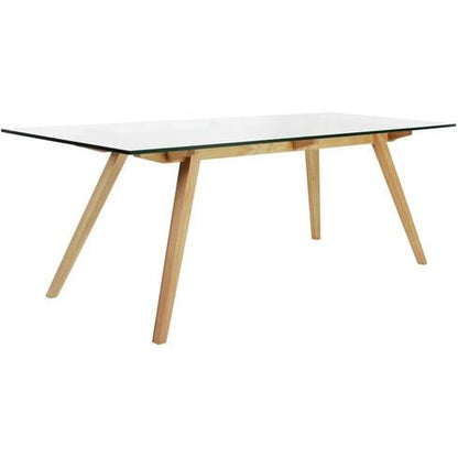 Alejandro Sticotti Style Glass Dining Table - living-essentials