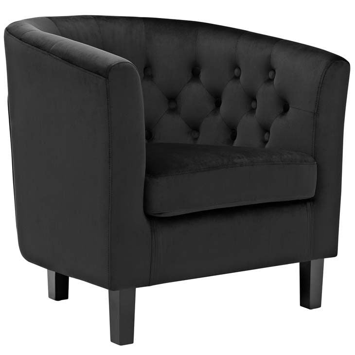 Flair Velvet Armchair - living-essentials