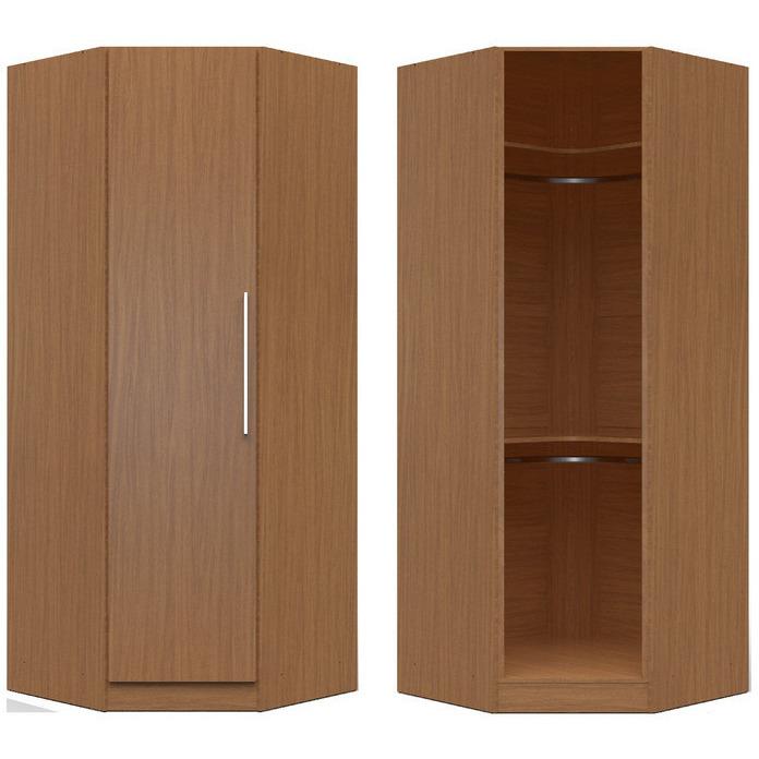 Chelsea 36.22 inch Wide Corner Closet with 1 Door - living-essentials