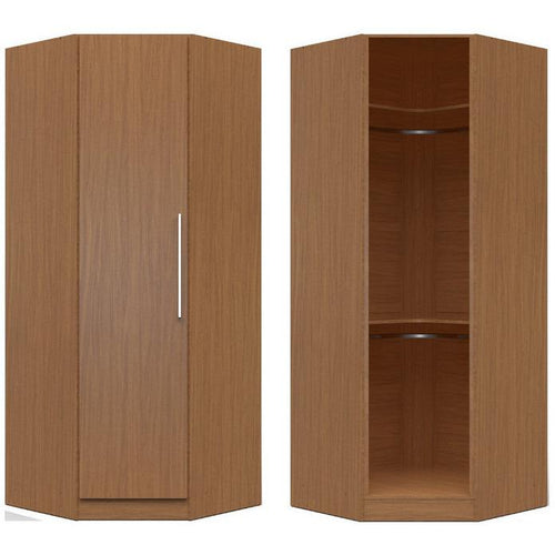 Chelsea 36.22 inch Wide Corner Closet with 1 Door - living-essentials