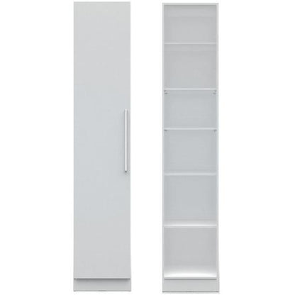 Chelsea 1.0 - 17.71 inch Wide 6-Shelf Closet with 1 Door - living-essentials