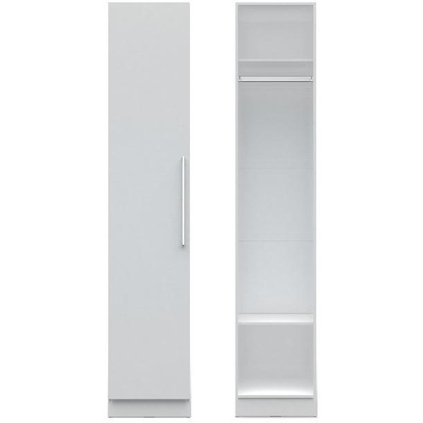 Chelsea  17.71 inch Wide Long Hanging Closet with  1 Door - living-essentials