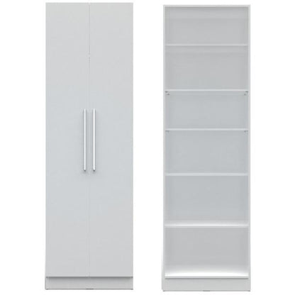Chelsea 2.0 - 27.55 inch Wide 6-Shelf Closet with 2 Doors - living-essentials
