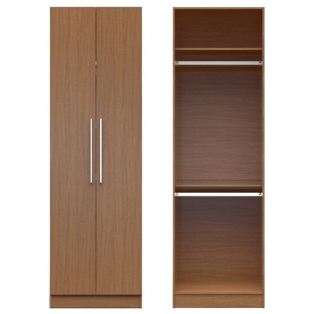 Chelsea 1.0 - 27.55 inch Wide Double Hanging Closet with 2 Doors - living-essentials