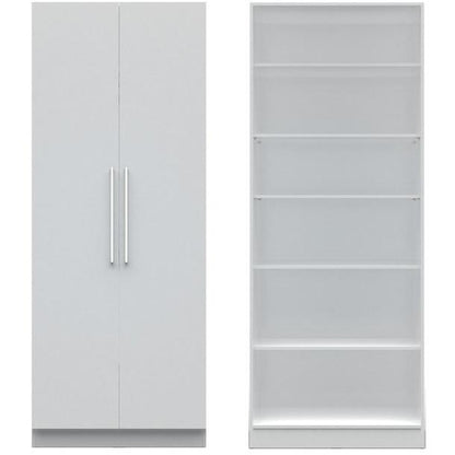 Chelsea 3.0 - 35.43 inch Wide 6-Shelf Closet with 2 Doors - living-essentials