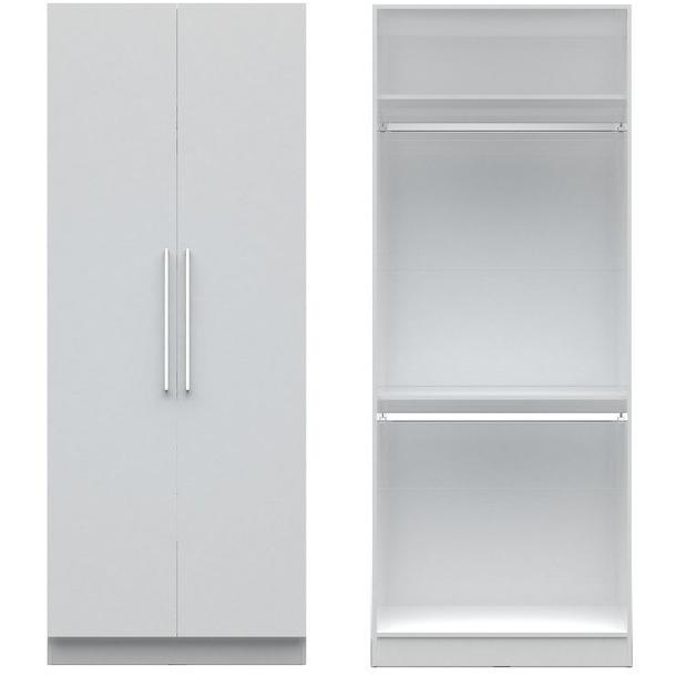 Chelsea 2.0 - 35.43 inch Wide Double Hanging Closet with 2 Doors - living-essentials