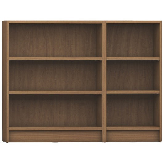 Greenwich 2 Piece Lower Bookcase with 6 Wide and Narrow Shelves - living-essentials