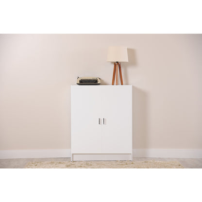 Greenwich 3 - Shelf Wide Grande 2.0 Bookcase with Doors - living-essentials