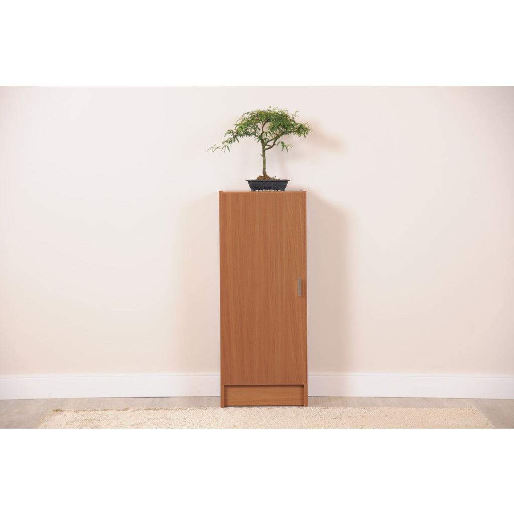 Greenwich 3 - Shelf Narrow Tall 2.0 Bookcase with Doors - living-essentials