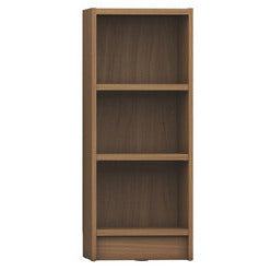 Greenwich 3 - Shelf Narrow Tall 2.0 Bookcase with Doors - living-essentials