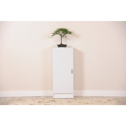 Greenwich 3 - Shelf Narrow Tall 2.0 Bookcase with Doors - living-essentials