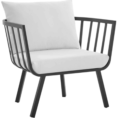 Stella Outdoor Patio Aluminum Armchair