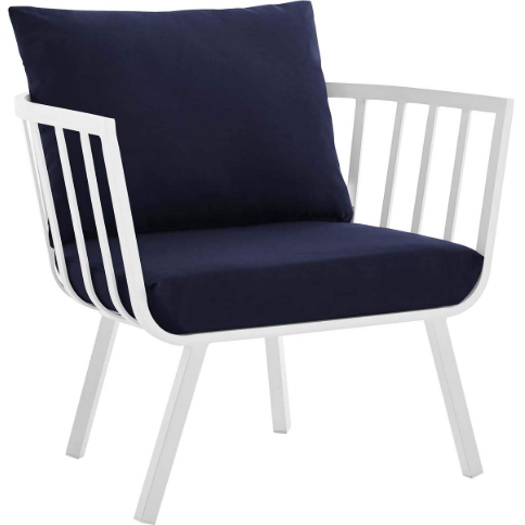 Radiant Outdoor Patio Aluminum Armchair - living-essentials