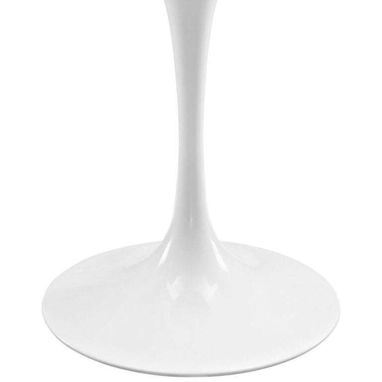 Tulip Style 48" Oval-Shaped Marble Dining Table - living-essentials