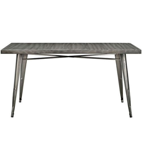 Alma Gunmetal Dining Table - living-essentials